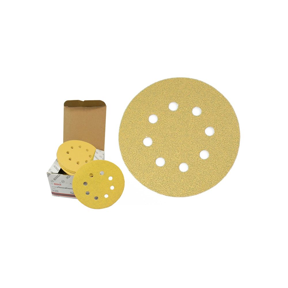 Sandpapir Bosch 2608621743; 125 mm; K120; 50 stk.