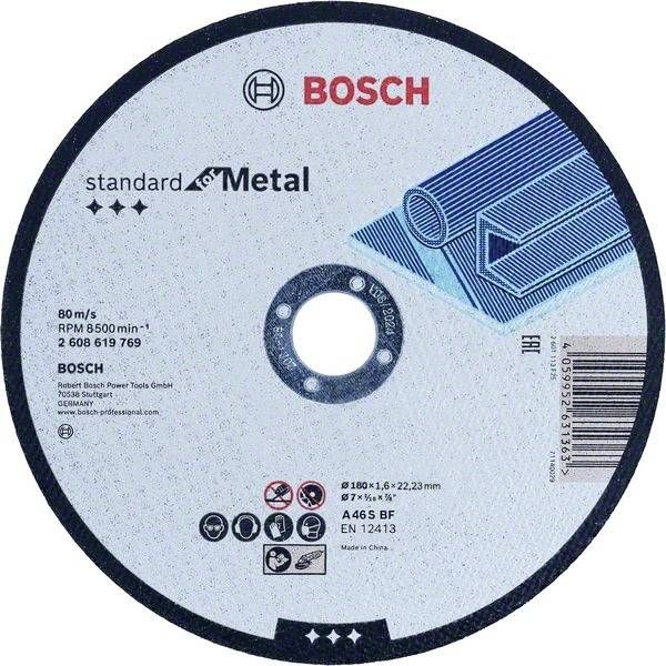 Skæreskive Bosch Standard for Metal 2608619768; 125 mm