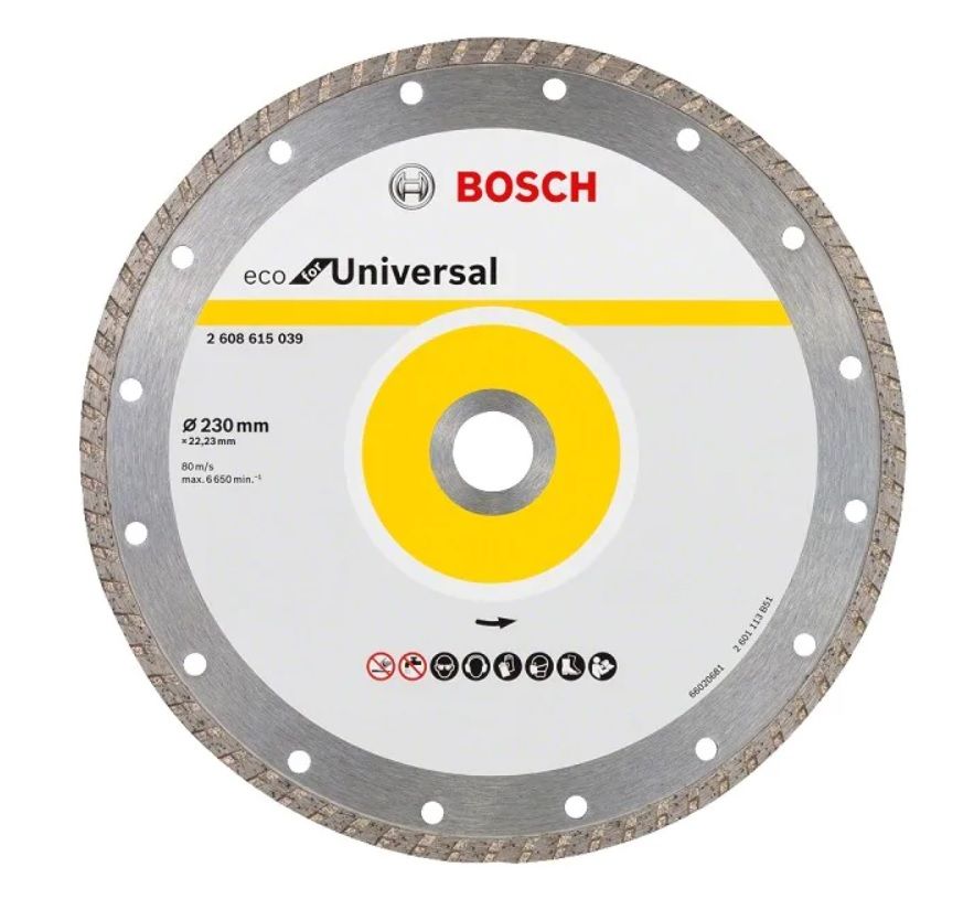 Diamantskæreskive Bosch 2608615039; 230x22,23 mm