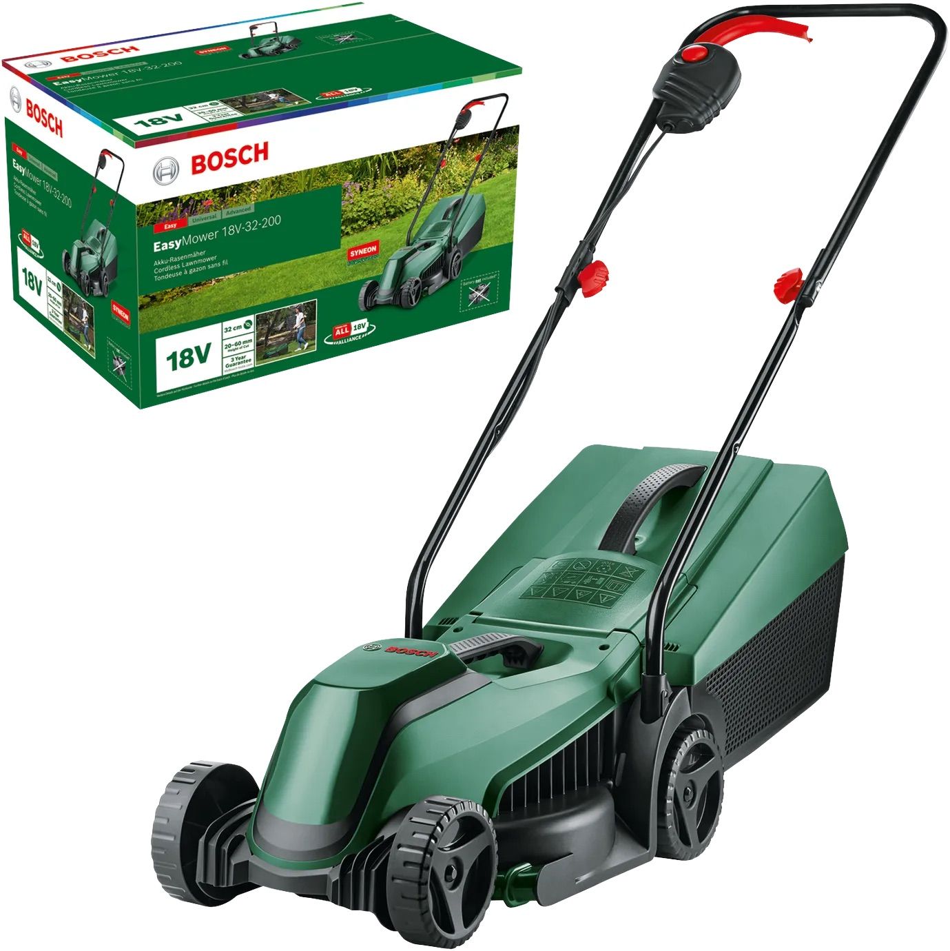 Plæneklipper Bosch Easy Mower 18V-32-200 solo; 18 V (uden batteri og oplader)