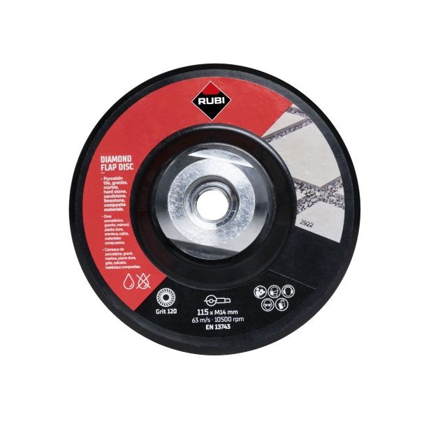 Diamantslibeskive Rubi 32927; 115 mm; M14