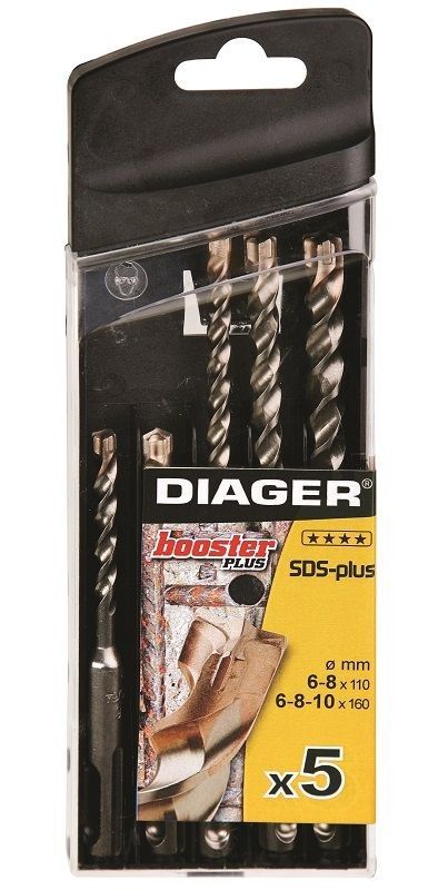 Betonborsæt Diager 104B; 6/8/10 mm; 5 stk.
