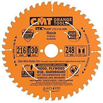 Rundsavsklinge til træ CMT 272; 210x1,8x30; Z48; 15°