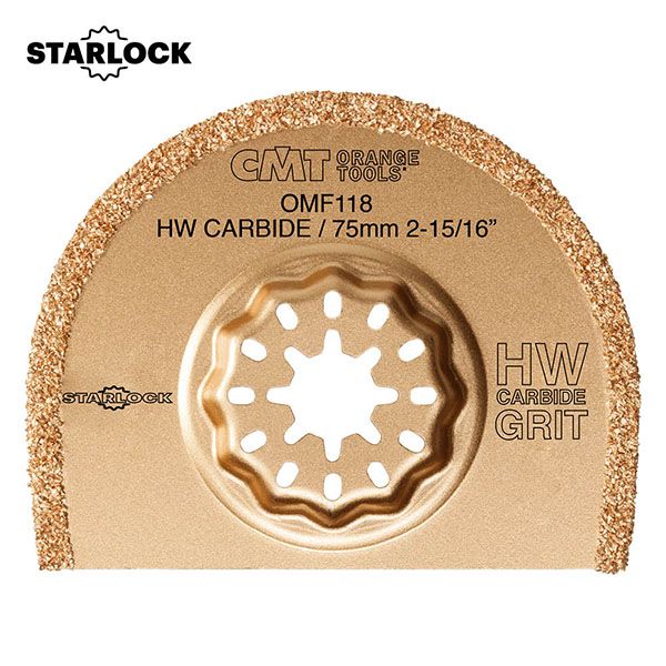 Halvrundt segmentsagblad CMT OMF118 Carbide Ø75 mm; 1 stk.