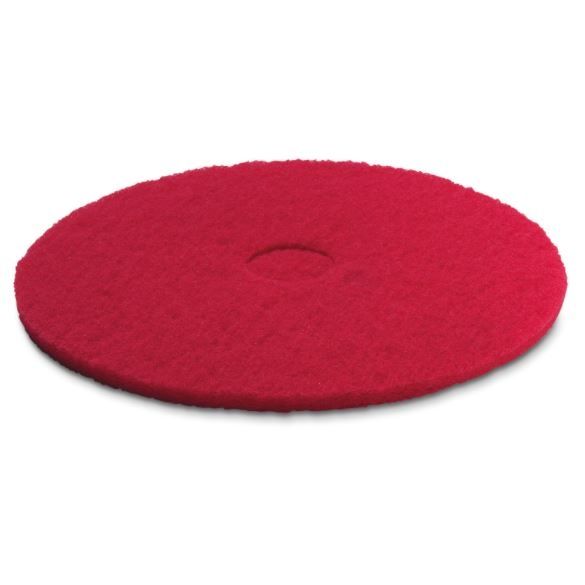 Rengøringsplade Karcher 6.369-079.0; rød