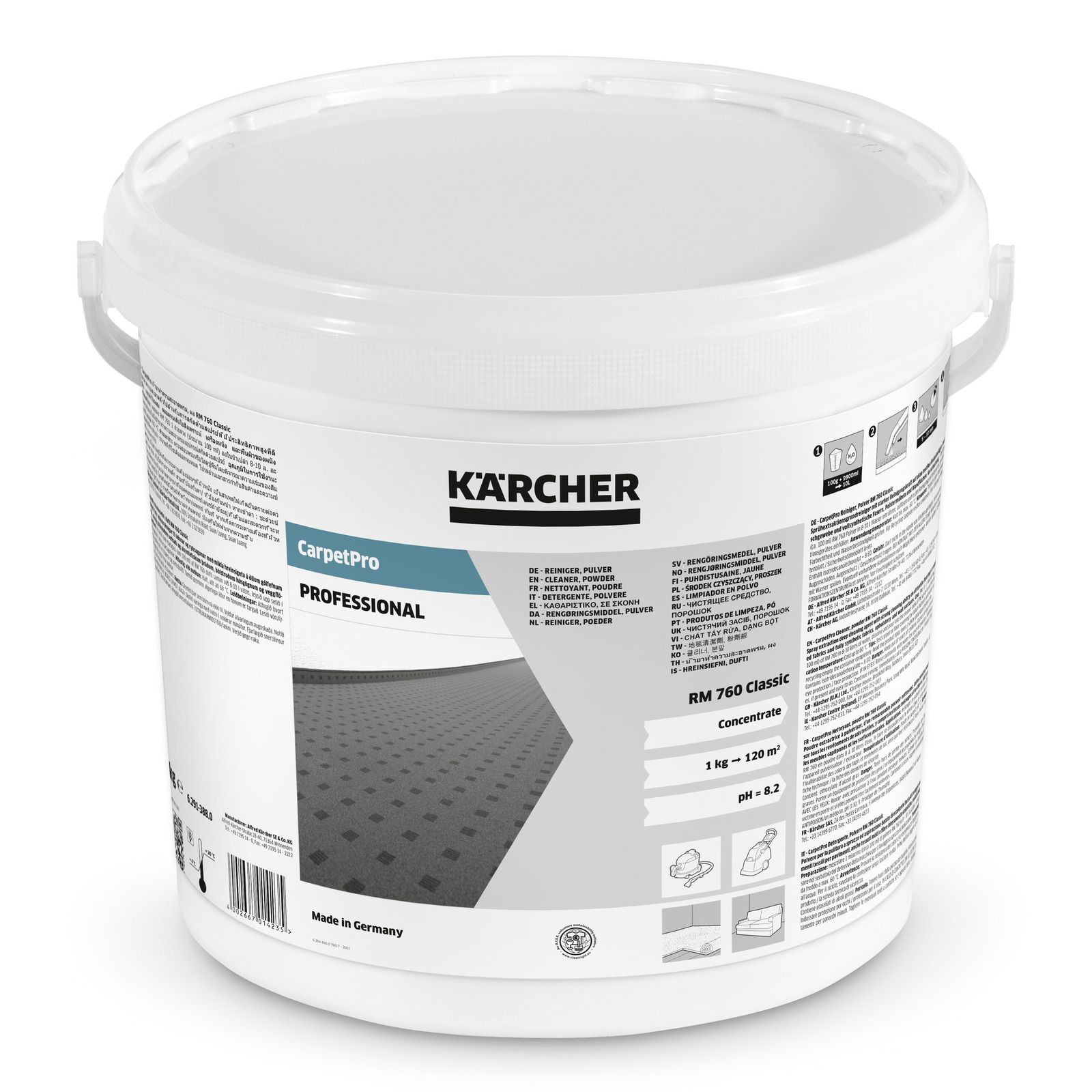 Tæpper renere Karcher 760 Class; 10 kg