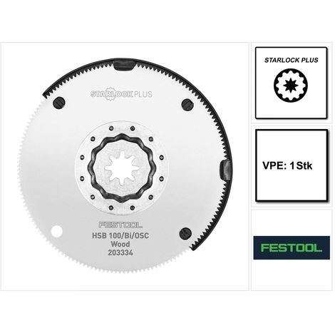 Rundt segmentsagblad Festool HSB 100/Bi/OSC
