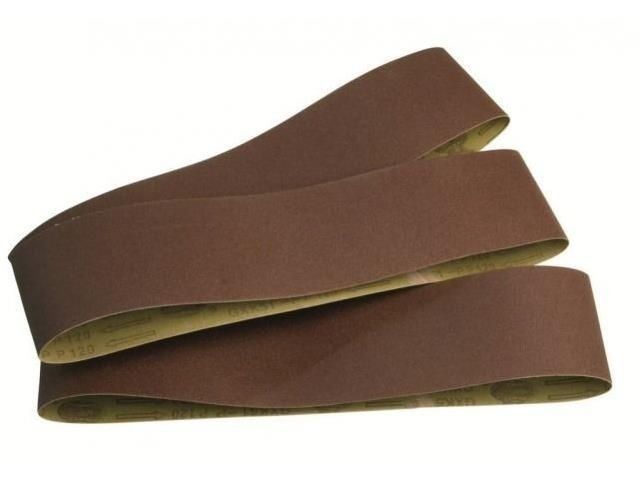 Slibebånd Scheppach; 25x762 mm; P60/P100/P180; 5 stk.