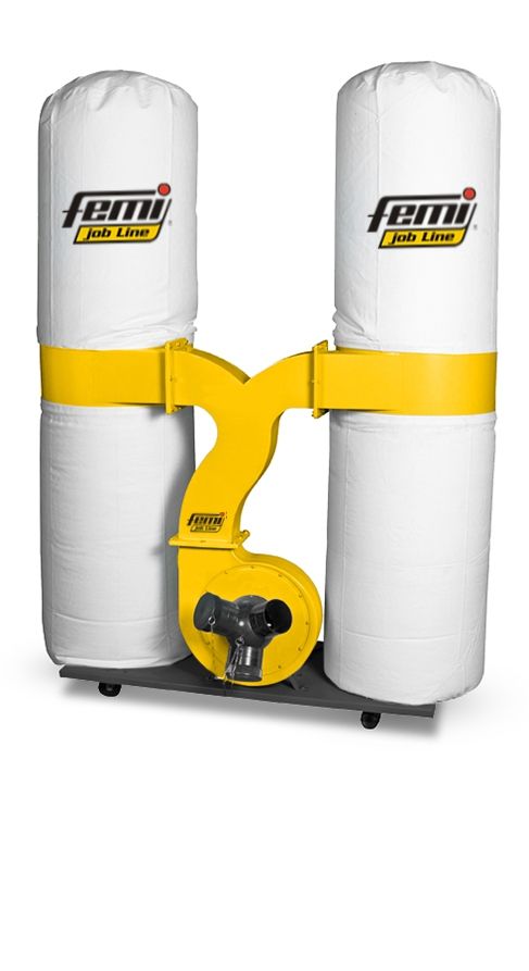 Trefaset spånsuger Femi job Line DC 355 Plus; 2200 W