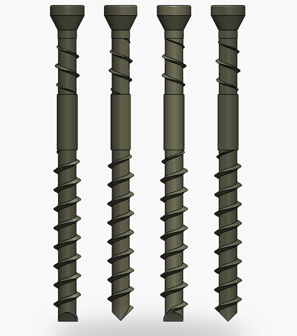 Træskrue Camo; 48 mm; C4; 700 stk.