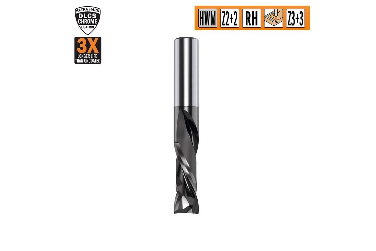 Overfræserbit til CNC-fræser CMT 190.101.41; D10x742x90 DX DLCS