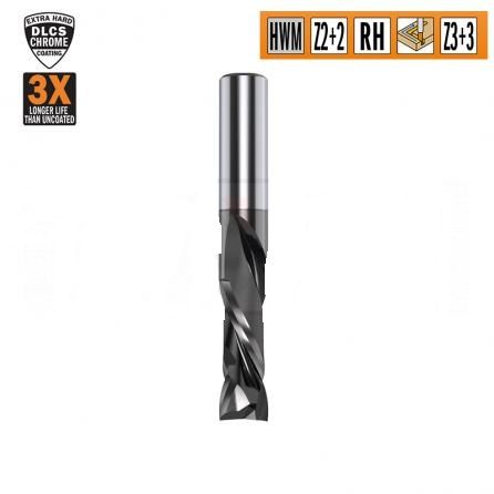 Overfræserbit til CNC-fræser CMT 190.100.41; D10x732x80 DX DLCS