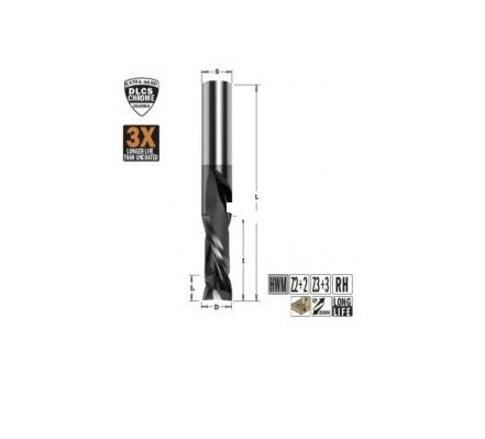 Overfræserbit til CNC-fræser CMT 190.120.41; 12x742x90