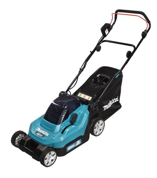 Akku plæneklipper Makita DLM382CM2; 2x18 V; 2x4,0 Ah batt.