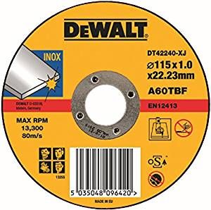 Skæreskive DeWalt DT42240Z; 115x1,2 mm