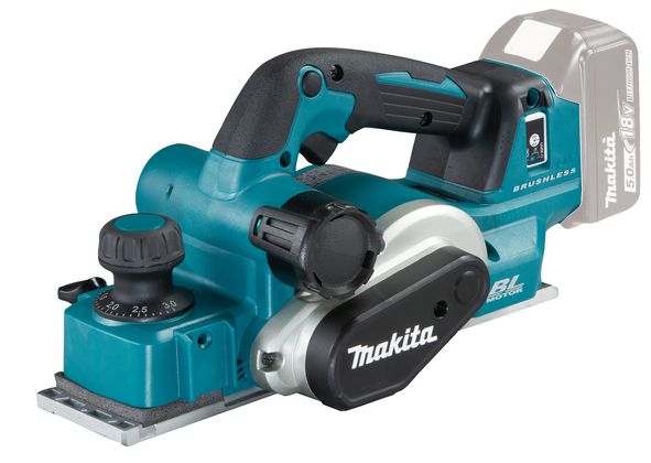 Akku høvl Makita DKP181Z; 18 V (uden batteri og oplader)