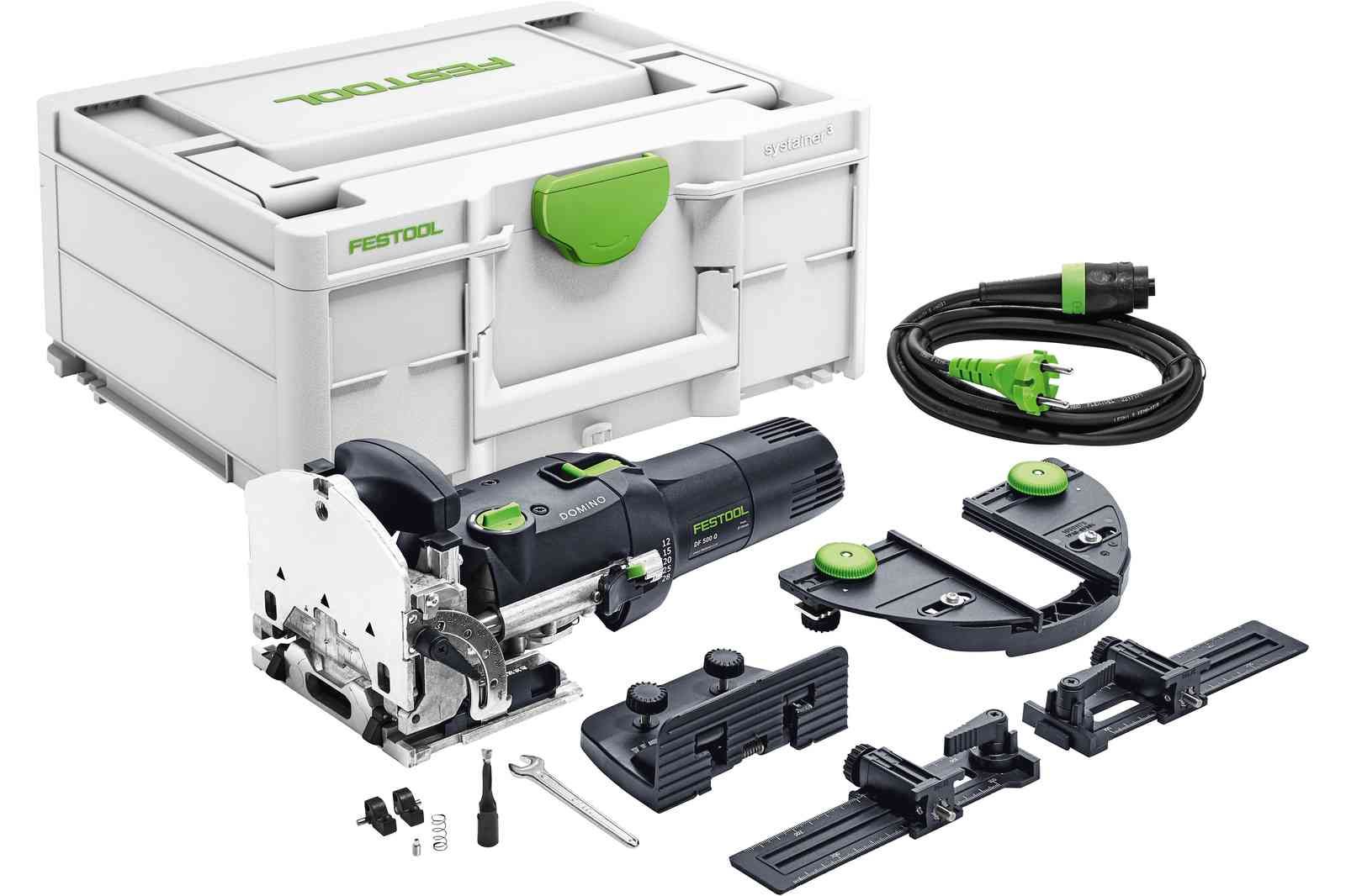 Universalfræser Festool DF 500 Q-Set Domino; 420 W