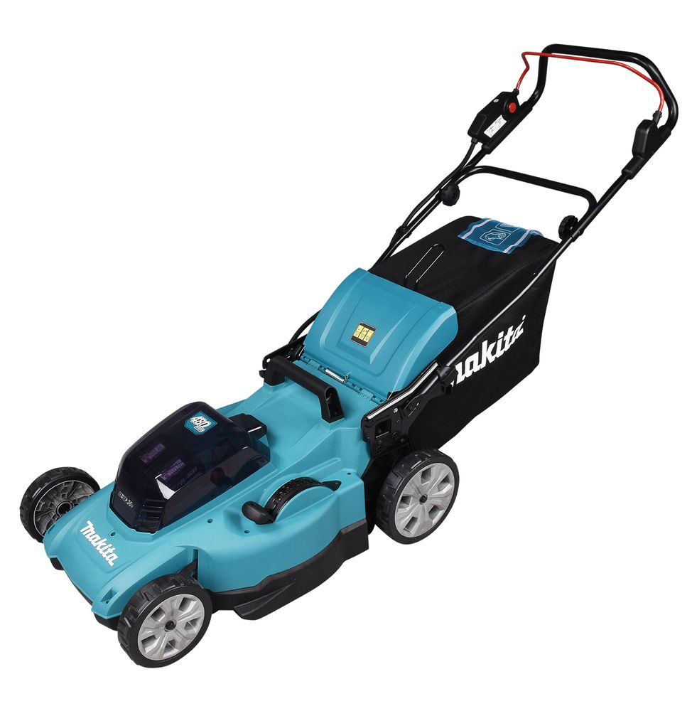 Akku plæneklipper Makita DLM480CT2; 2x18 V; 2x5,0 Ah batt.