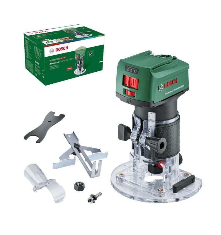 Batteridrevet kantfræser Bosch AdvancedTrimRouter 18V-8; 18 V (uden batteri og oplader)