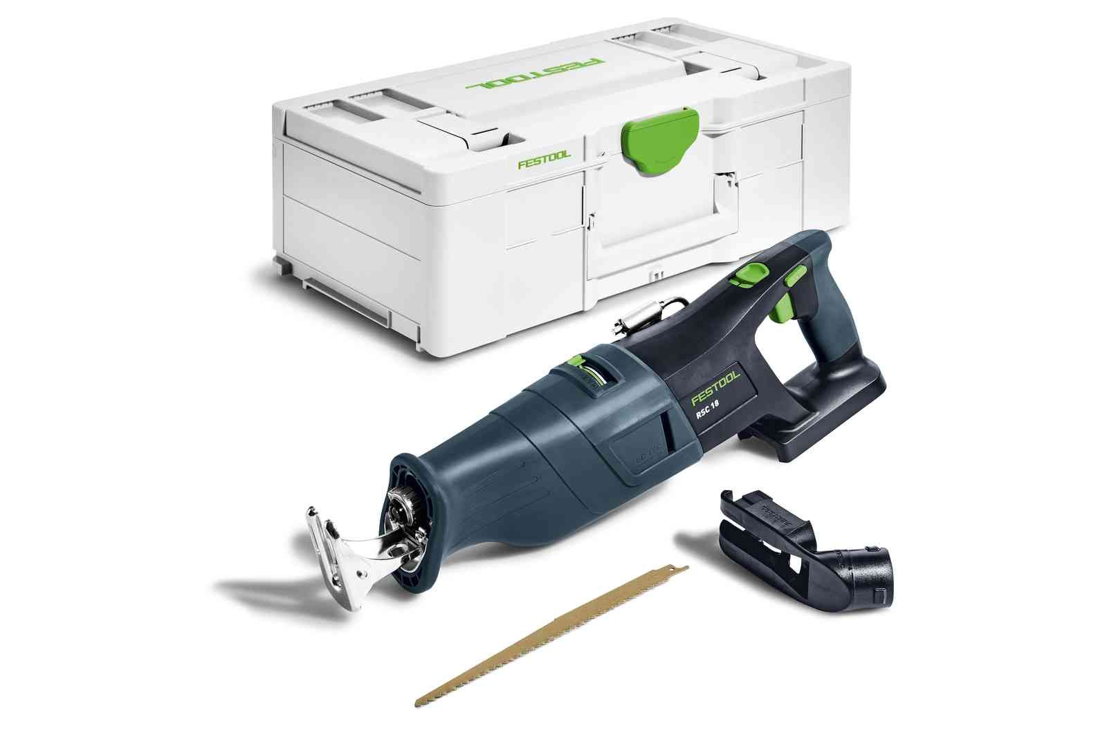 Batteridrevet bajonetsav Festool RSC 18 EB-Basic 18 V; (uden batteri og oplader)