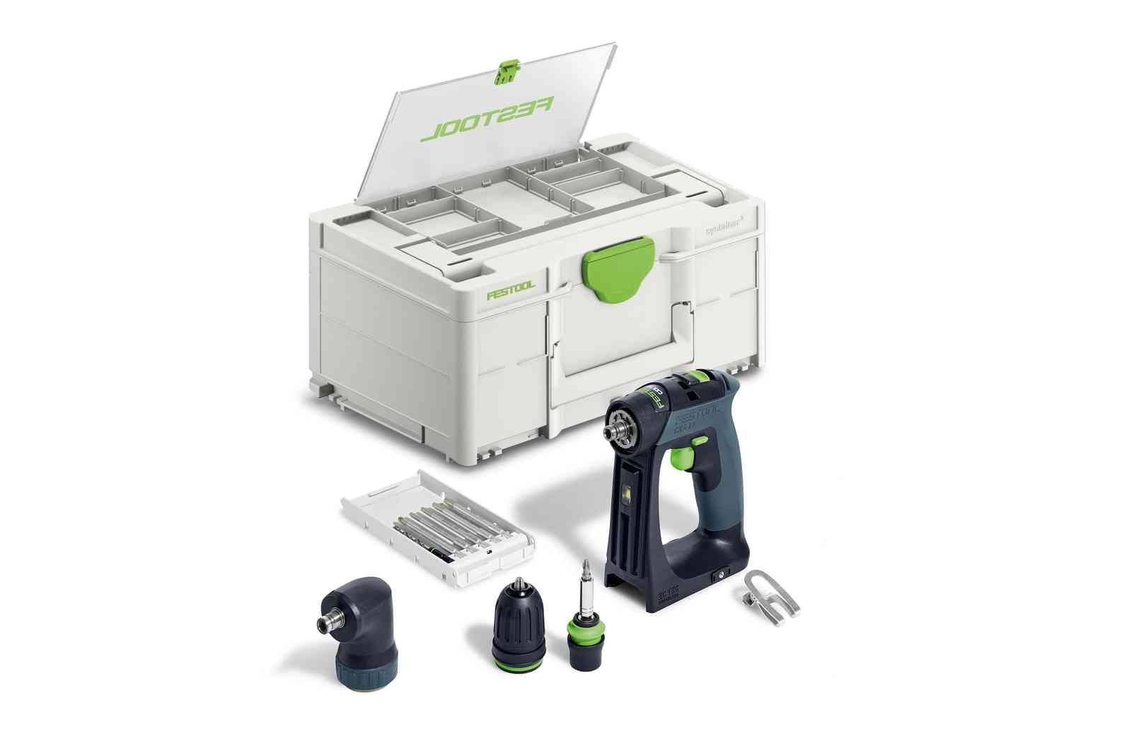 Batteridrevet slagskruetrækker Festool CXS 18-Basic-Set;  18 V; (uden batteri og oplader)