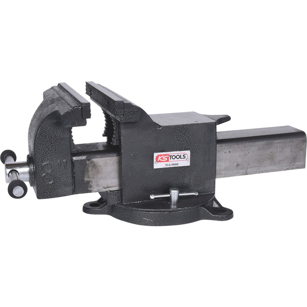 Stationær skruestik KS Tools; 200 mm