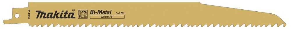 Saber savklinger Makita BiM B-43256-2; 225 mm; 2 stk.