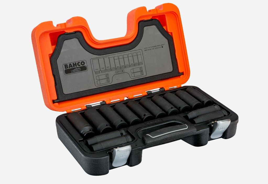 Impact skrue bitholder Bahco DD/S14; 1/2''; 14 stk.