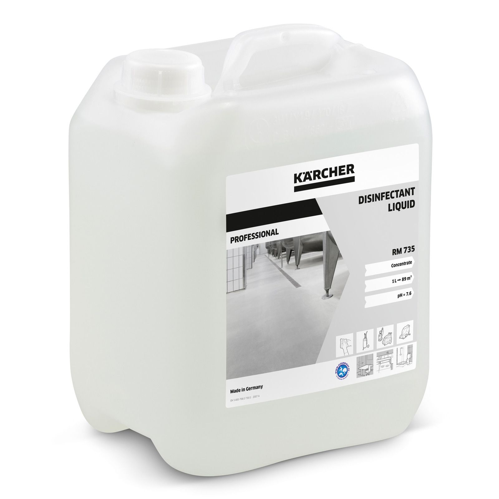 Desinfektionsvæske Karcher RM 735; 5 l