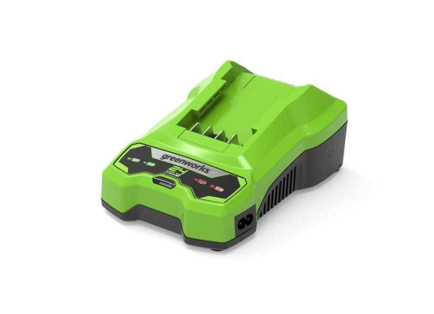 Oplader Greenworks G24C; 24 V