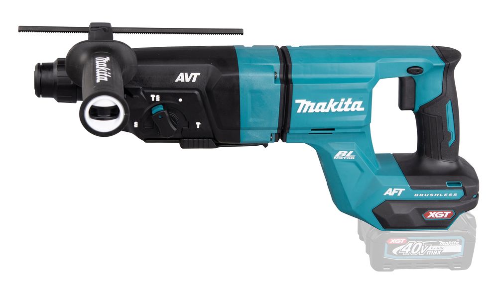 Batteridrevet borehammer Makita XGT HR007GZ; 40 V; 3 J; SDS-plus (uden batteri og oplader)