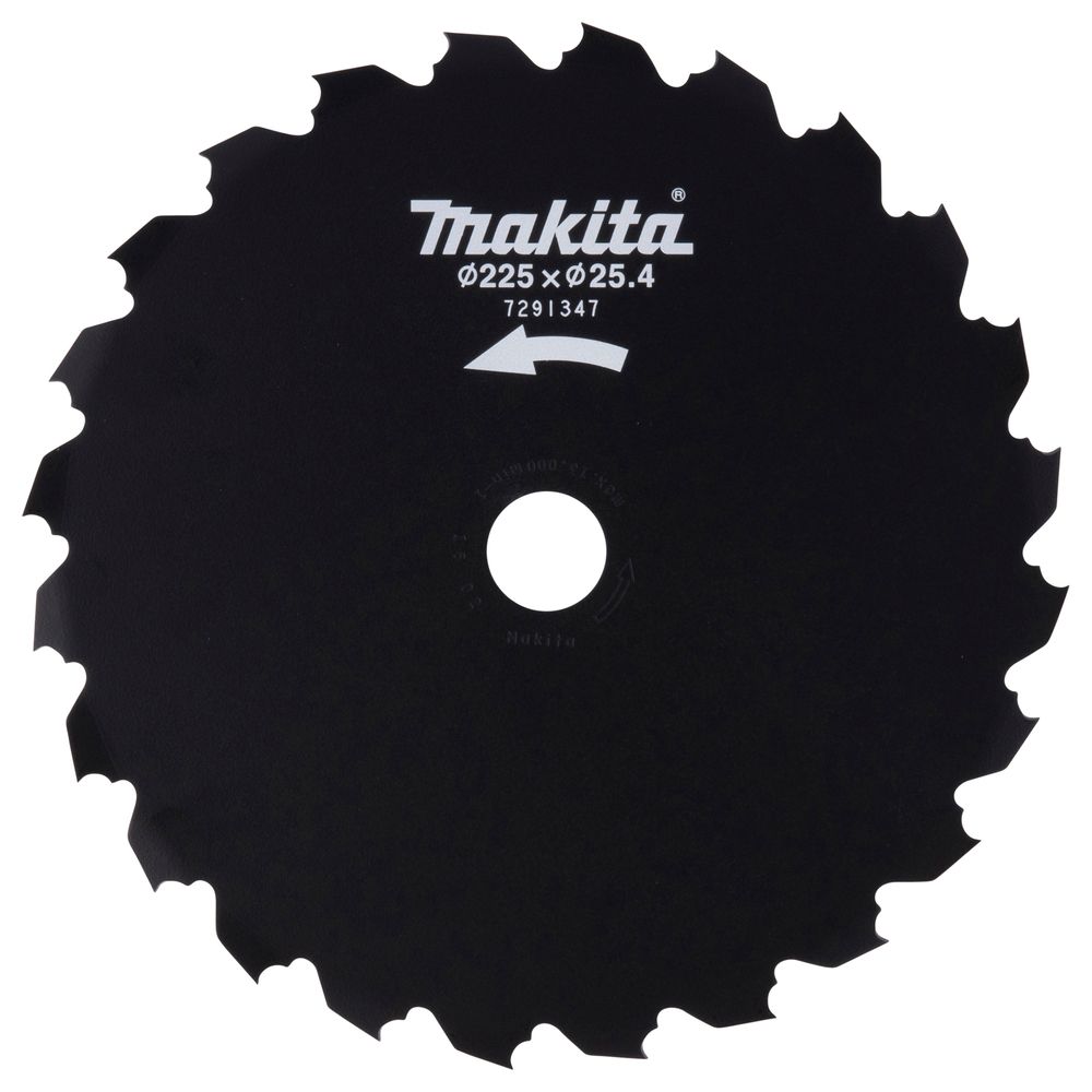 Trimmere klinge tænder Makita 199872-9; 225x25,4 mm; UR012G