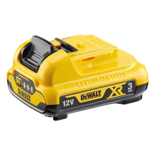 Batteri DeWalt DCB124-XJ; 12 V; 3,0 Ah; Li-ion