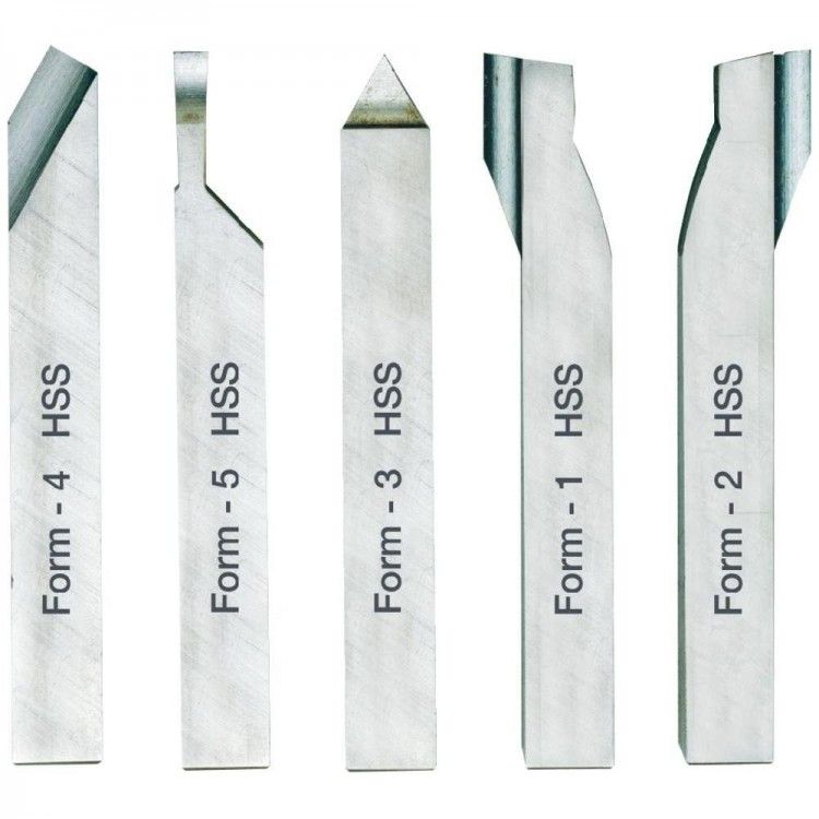 Tilbehørssæt Proxxon; HSS; 10x10x80 mm; 5 stk.