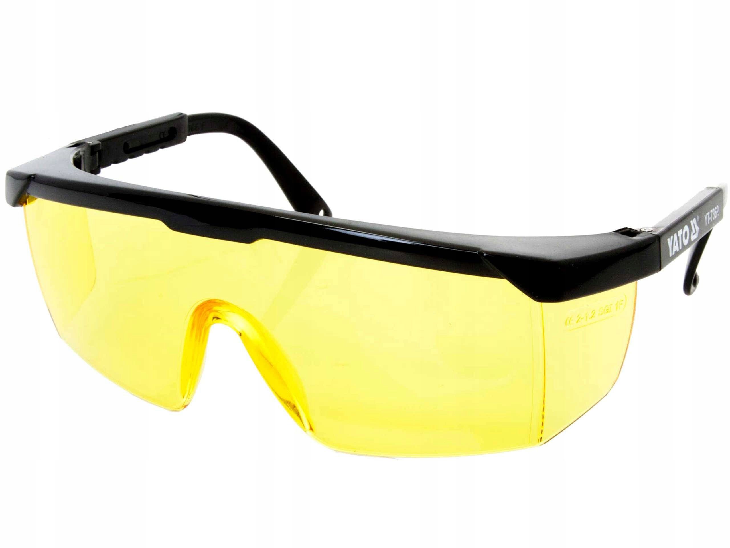Sikkerhedsbriller Yato YT-7362; gul