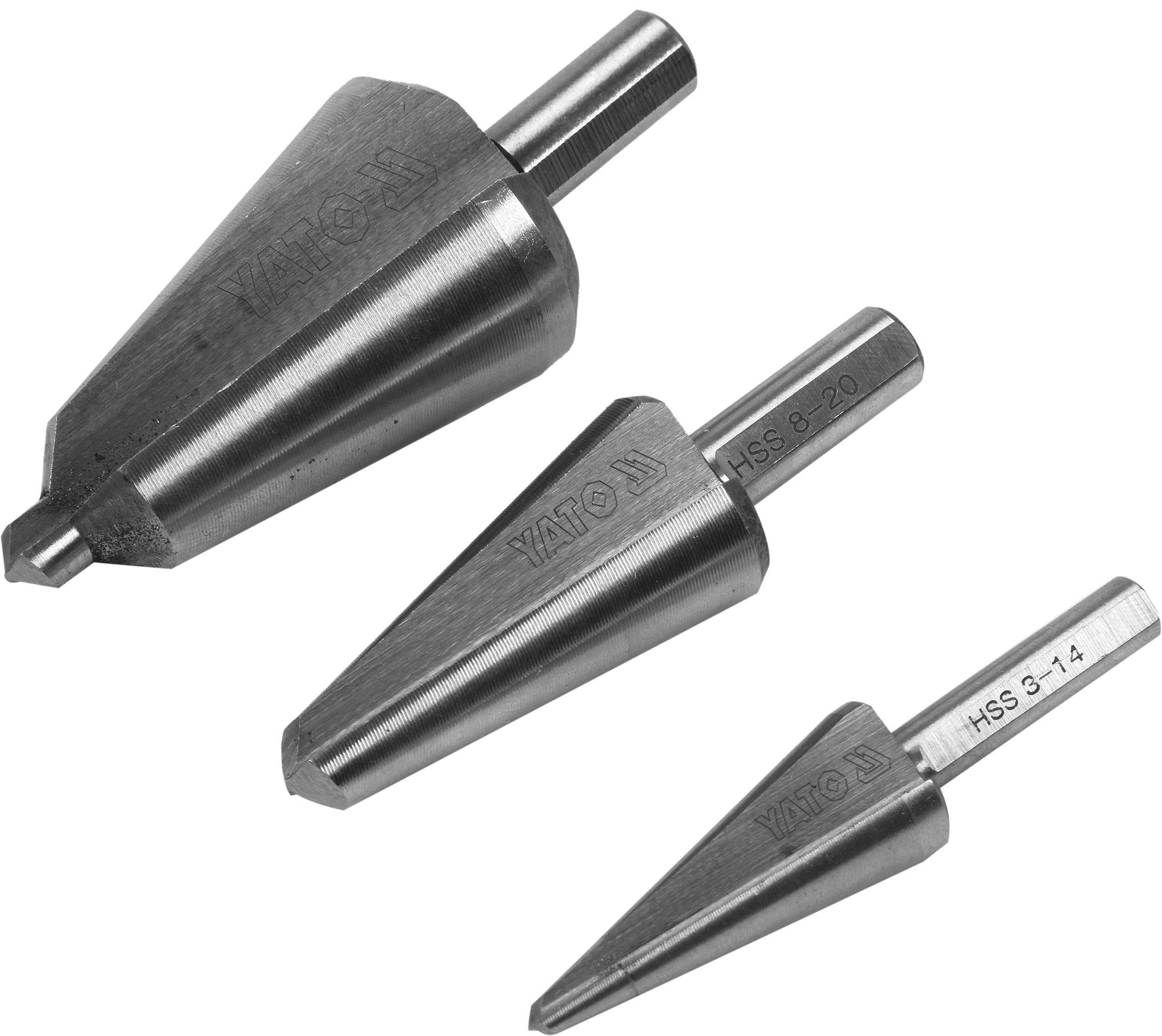 Konisk borekrone Yato YT-44730; 3 stk.