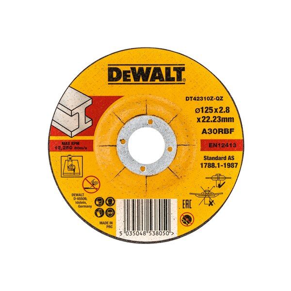 Skæreskive DeWalt DT42310Z-QZ; 125x2,8 mm