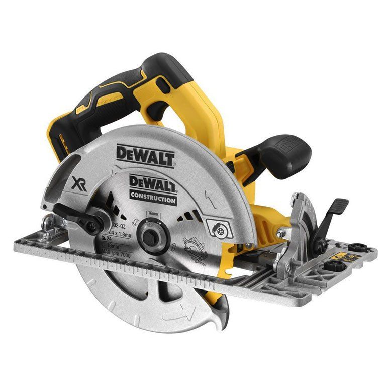 Batteridrevet rundsav DeWalt DCS572N-XJ; 18 V (uden batteri og oplader)