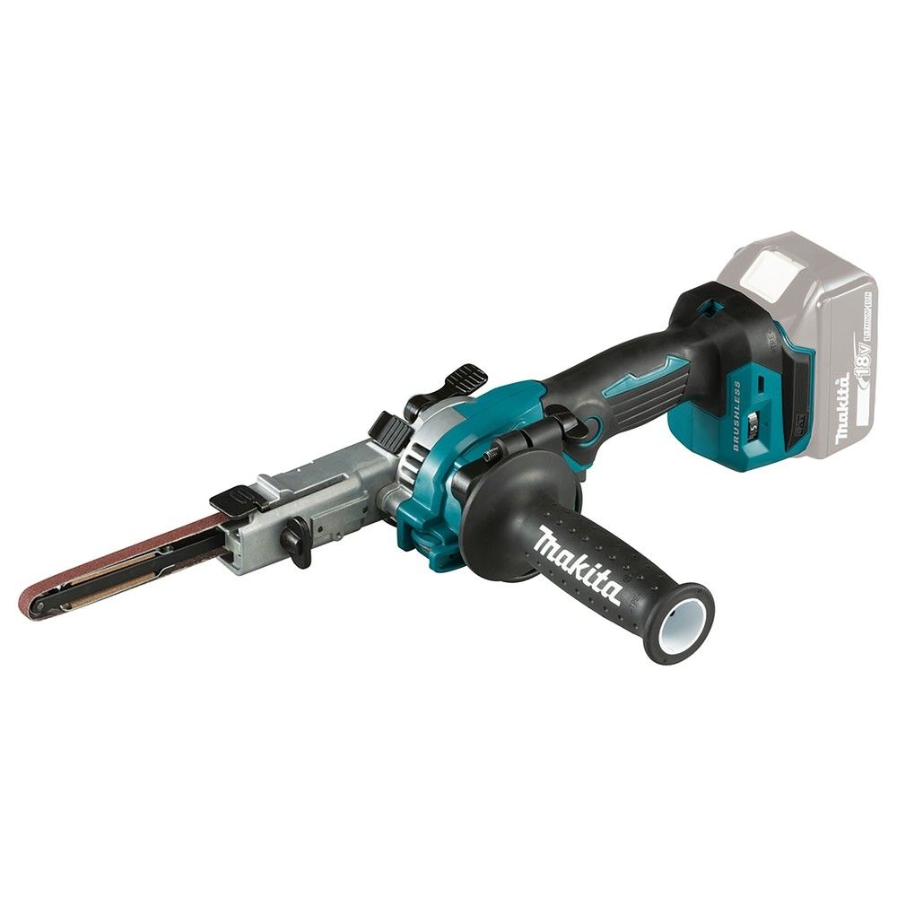 Båndsliber Makita DBS180Z; 18 V (uden batteri og oplader)