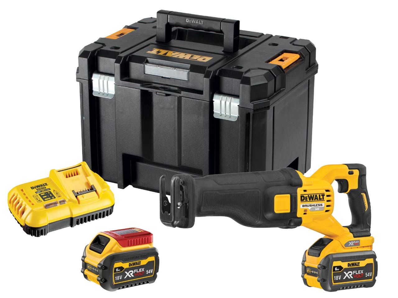 Bajonetsav DeWalt FlexVolt DCS389T2-QW; 54 V; 2x6,0 Ah batt.