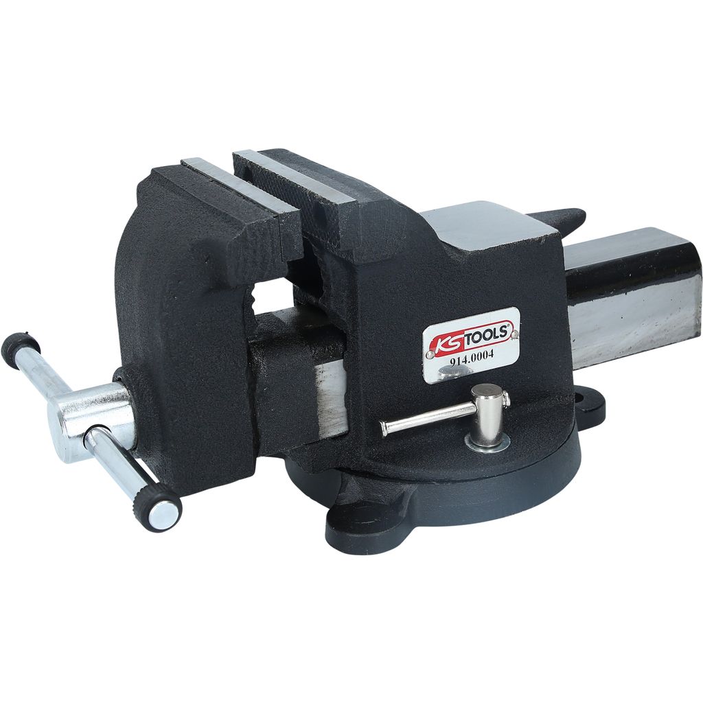 Stationær skruestik KS tools 914.0004; 100 mm