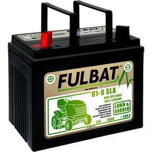 Batteri til plæneklipper Fulbat U1-9SLA; 12 V; 28 Ah