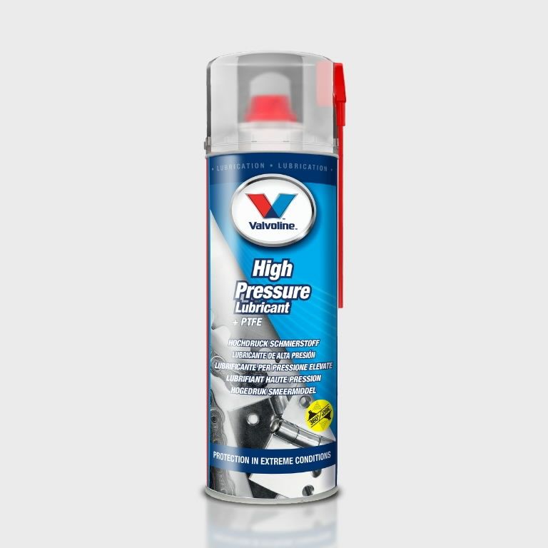 Smøremiddel spray Valvoline High Pressure Lubricant PTFE; 0,5 l