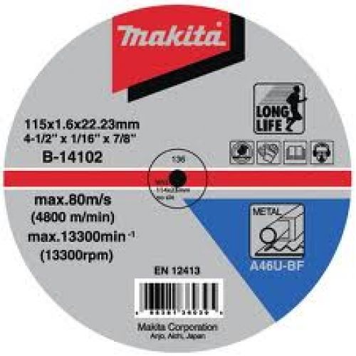 Slibeskive Makita A 24 R; 115x6 mm