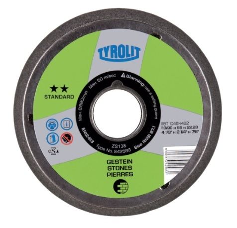 Cup hjul Tyrolit Standart 895676; Ø90-110 mm; P16