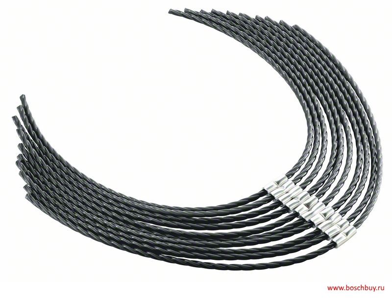 Ekstra stærk græs trimmer linje Bosch F016800431; 10 stk.