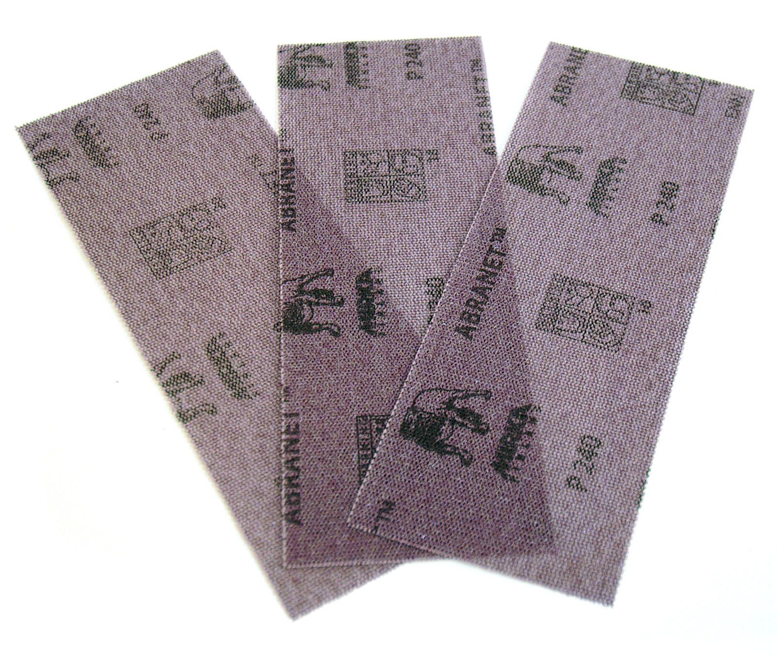 Slibegitter Mirka Abranet AE175F1012; 80x230 mm; P120; 10 stk.