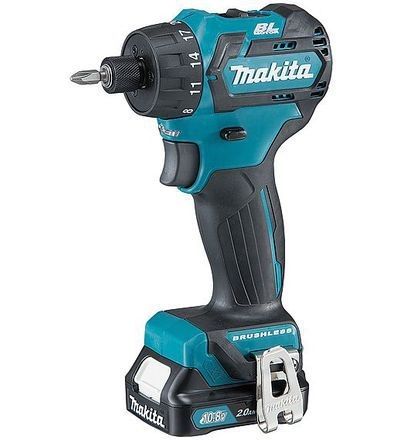 Skruemaskine Makita DF032DSAJ; 12 V; 2x2,0 Ah batt.