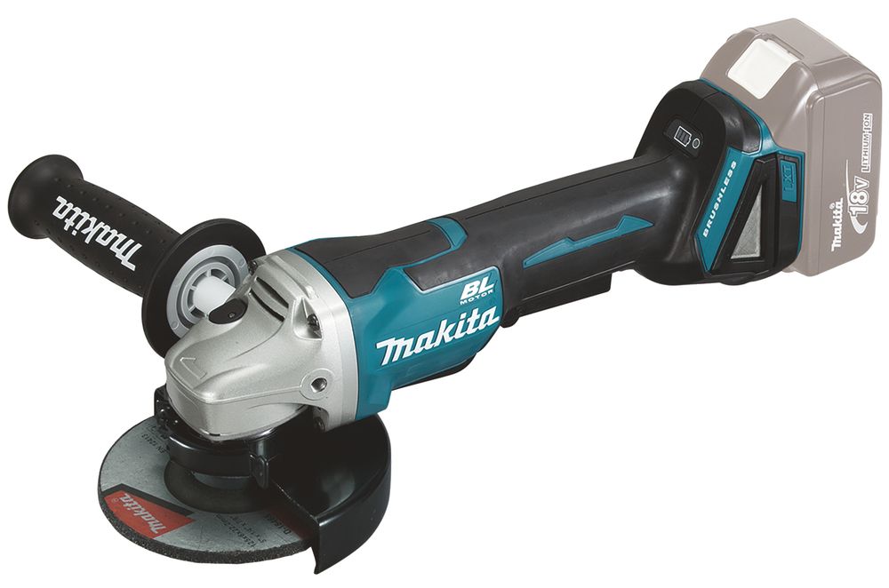 Vinkelsliber Makita DGA508Z; 18 V (uden batteri og oplader)
