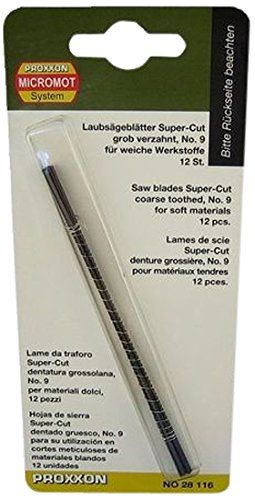 Blader med forsteket tenner Proxxon 28116 No. 9